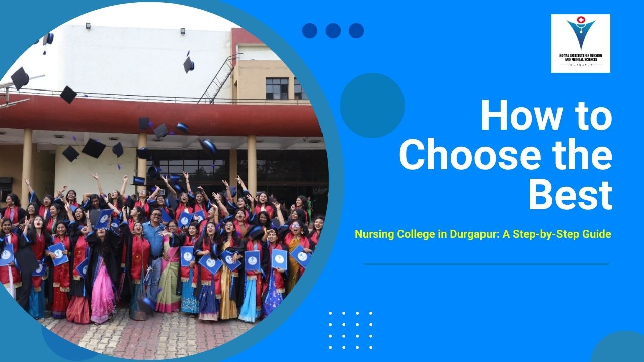 nursing student celebrating in uniform after completing nursing at the best nursing college in Durgapur campus.