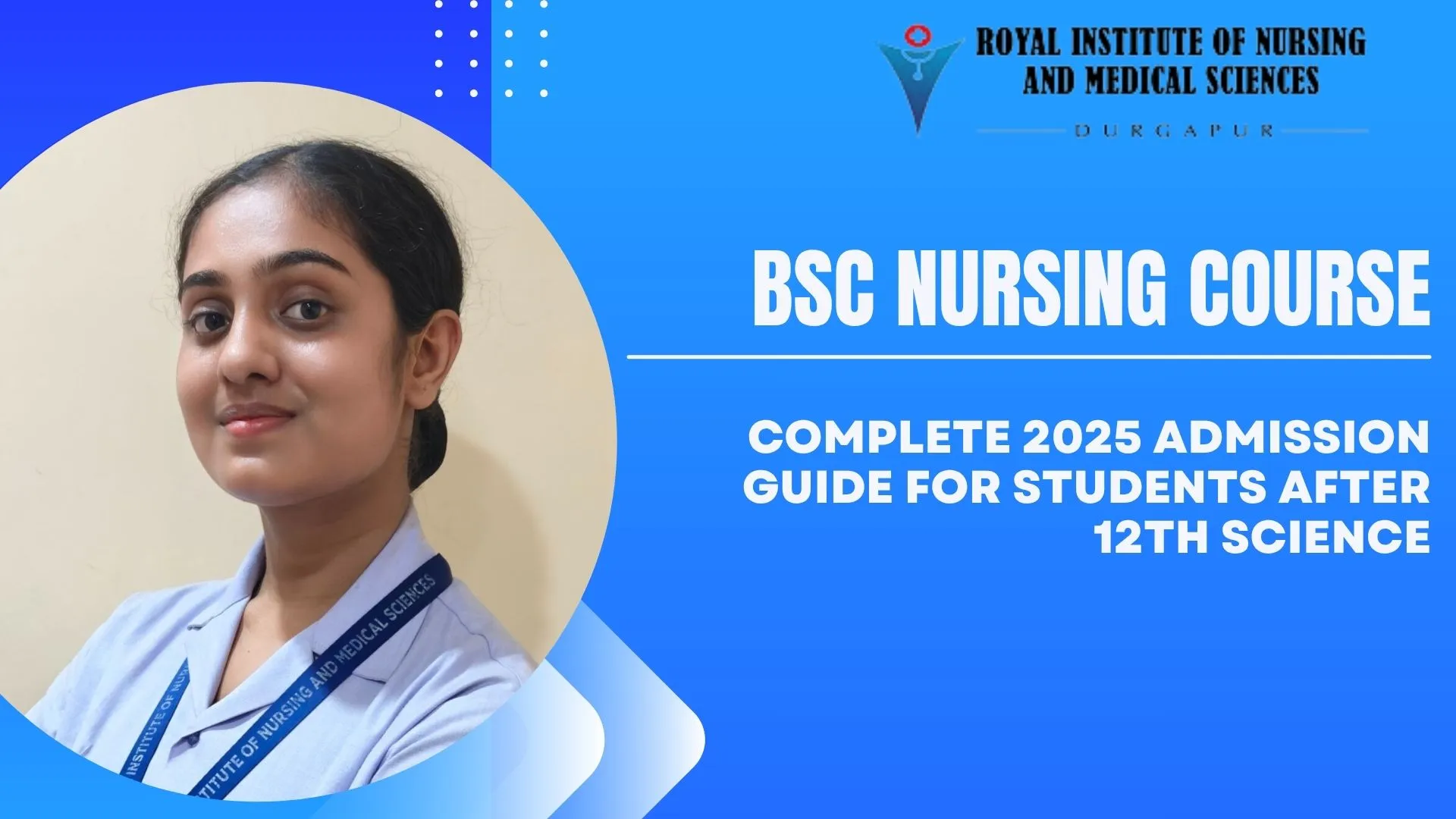 Students attending BSc Nursing Course classes