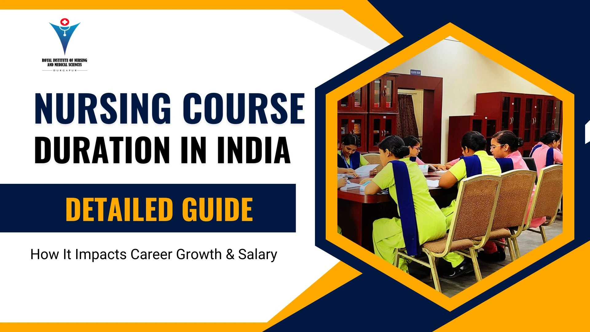 Nursing course duration in India and career growth comparison