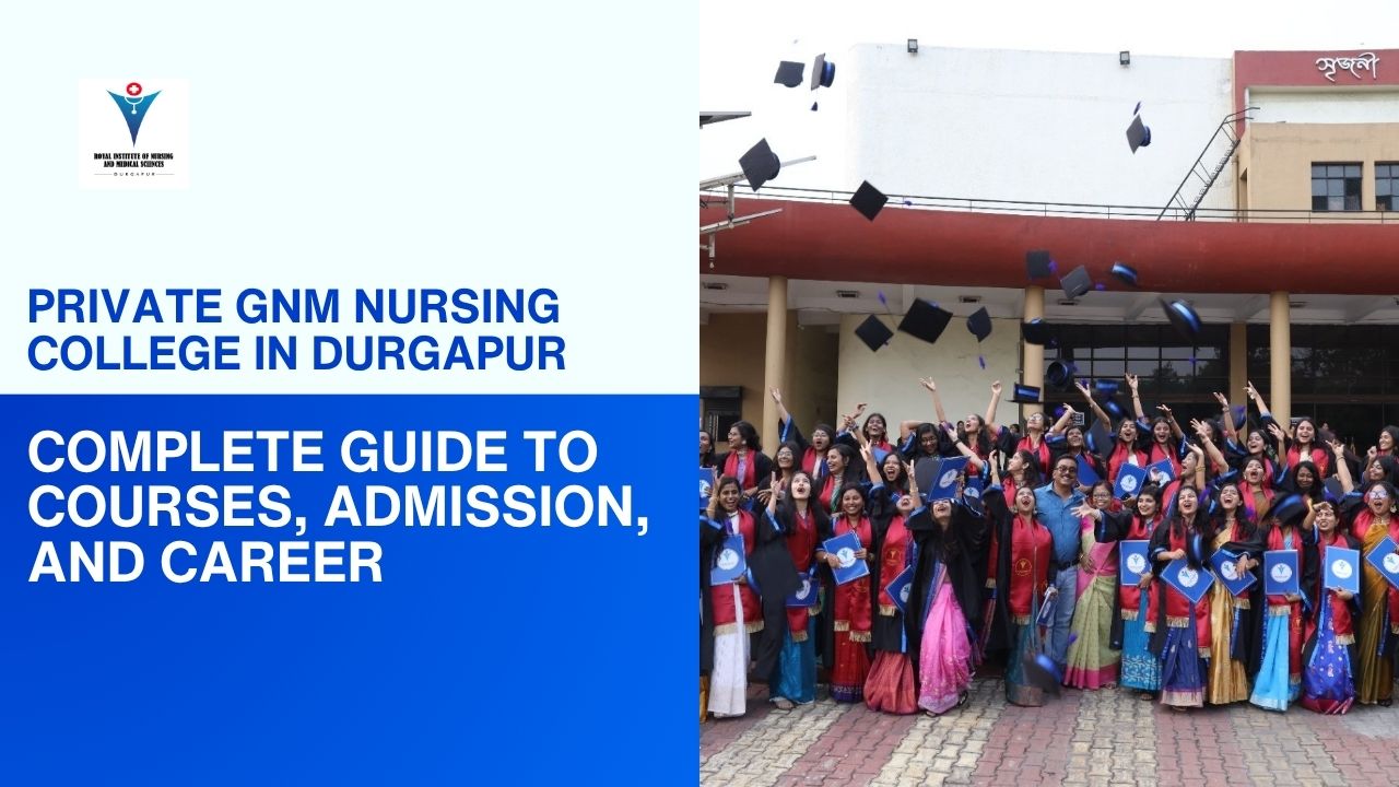 private gnm nursing college in durgapur students training